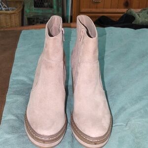 Wonderly Suede Ankle Booties